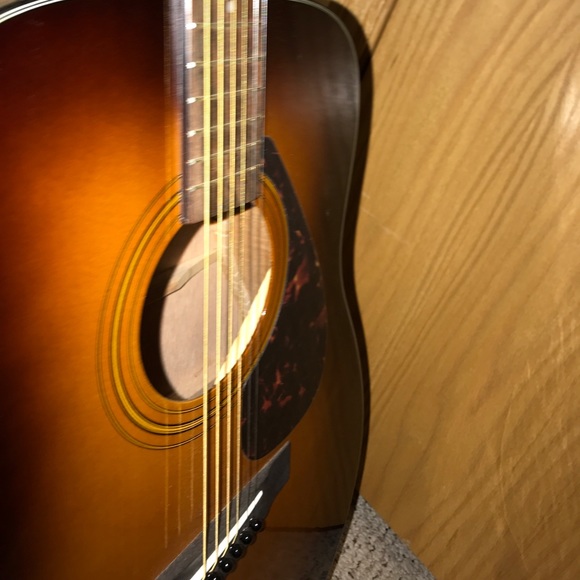 Other Yamaha F335 Guitar With Guitar Strap Poshmark